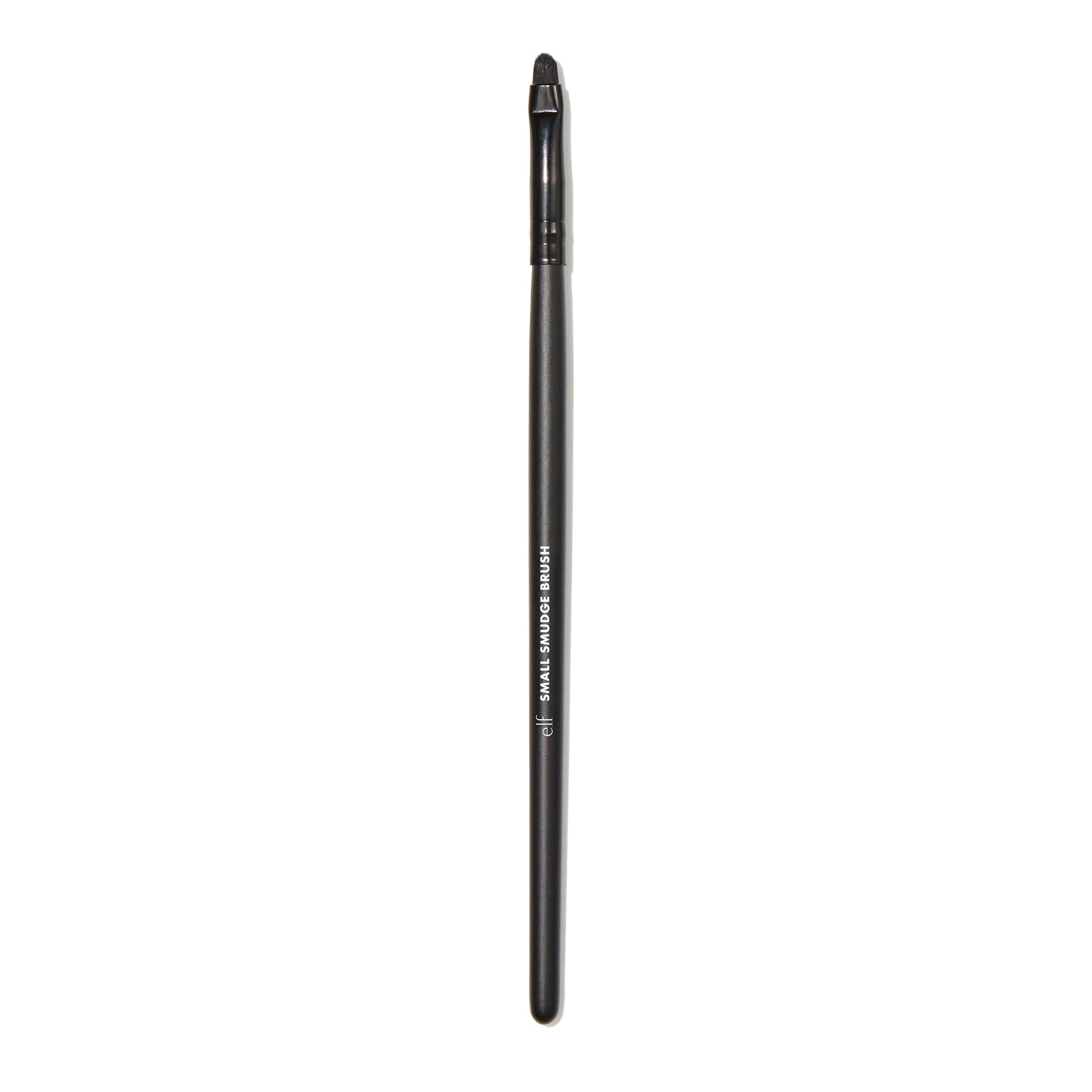 e.l.f. Small Smudge Brush for Precision Eyeshadow and Eyeliner, Synthetic
