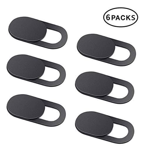 Webcam Cover, YIWEI (6 Pack) 0.03in Ultra Thin Web Camera Cover for Computer/Laptop/Desktop/PC/iMac/MacBook Pro/Mac Mini/Smartphone, Slider Camera Blocker Protect Privacy Sliding Design