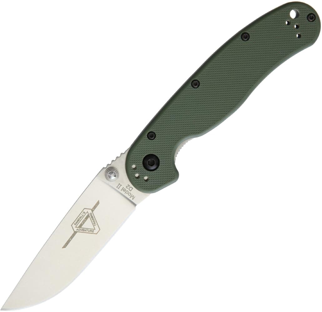 Ontario Knife Company Rat II Linerlock OD Green