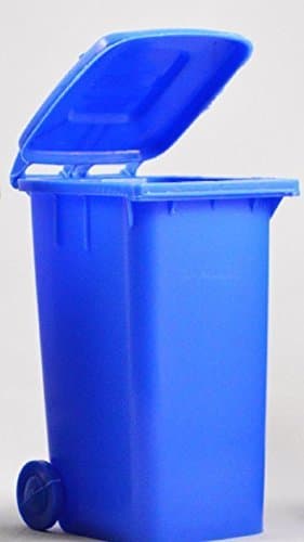 Toy Trash Can - Blue