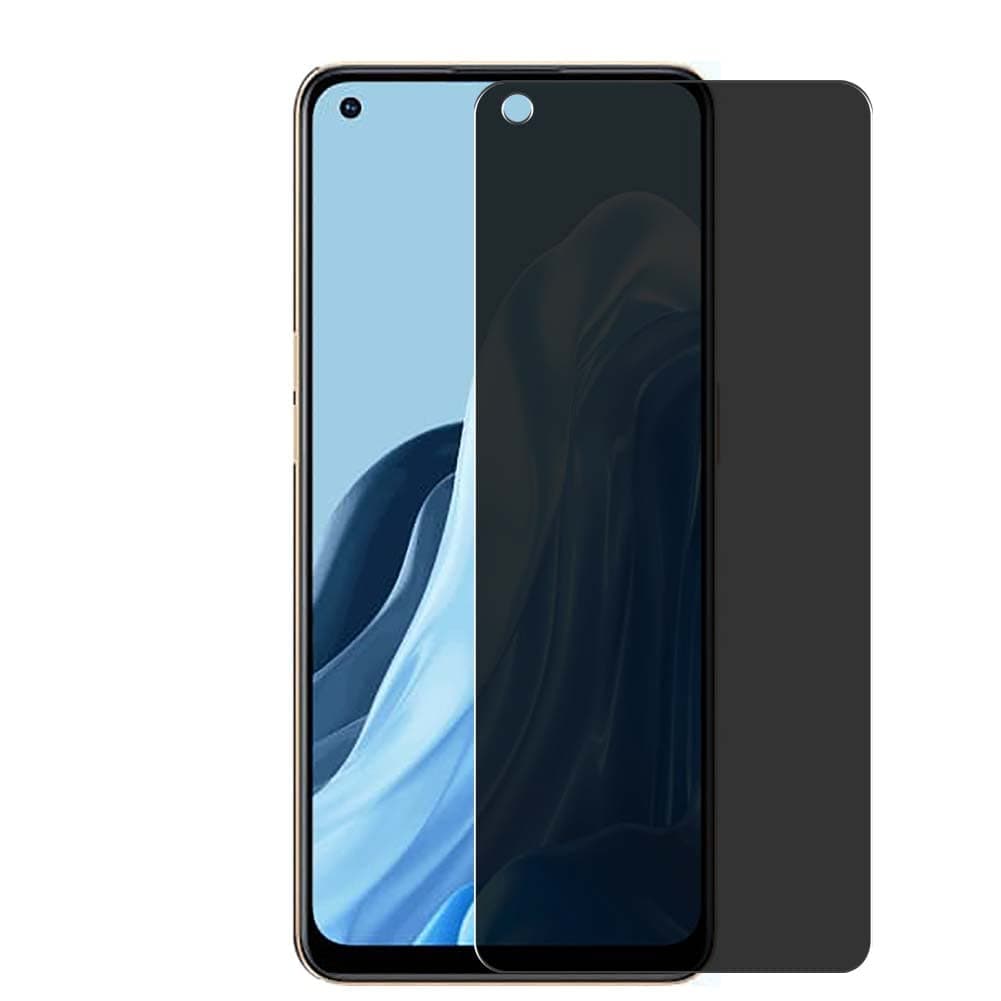 Privacy Screen Protector, compatible with OPPO Reno7 Reno 7 4G Anti Spy Film TPU Guard ( Not Tempered Glass Protectors ), Black
