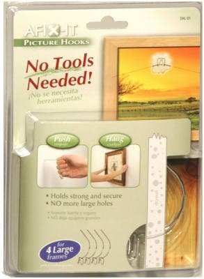 Afixit SHL-01 Large Picture Hook Kit - Quantity 1