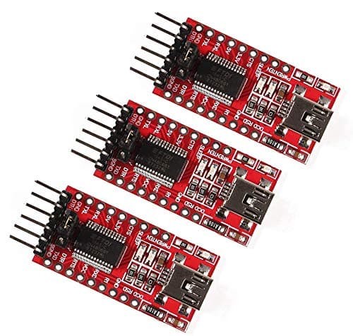 3PCS FT232RL Mini USB to TTL FTDI Adapter Module, 3.3V 5.5V FT232R Breakout FT232RL USB to Serial Converter Adapter Board