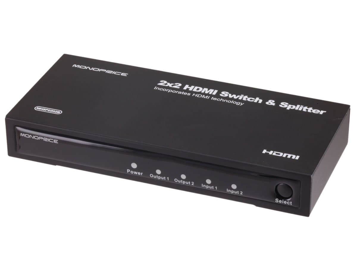 Monoprice 108155 Matrix HDMI Switch and Splitter