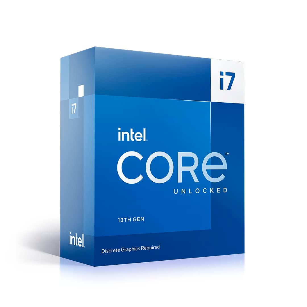 Intel® Core™ i7-13700KF Desktop Processor 16 cores (8 P-cores + 8 E-cores) 30M Cache, up to 5.4 GHz