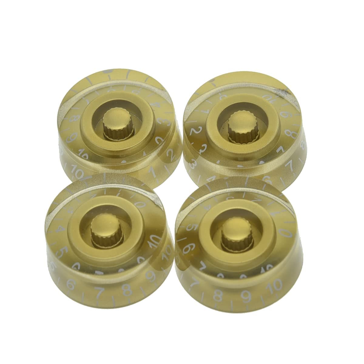 Dopro 4pcs Gold Guitar Speed Dial Knobs Control Knob fits LP Guitar