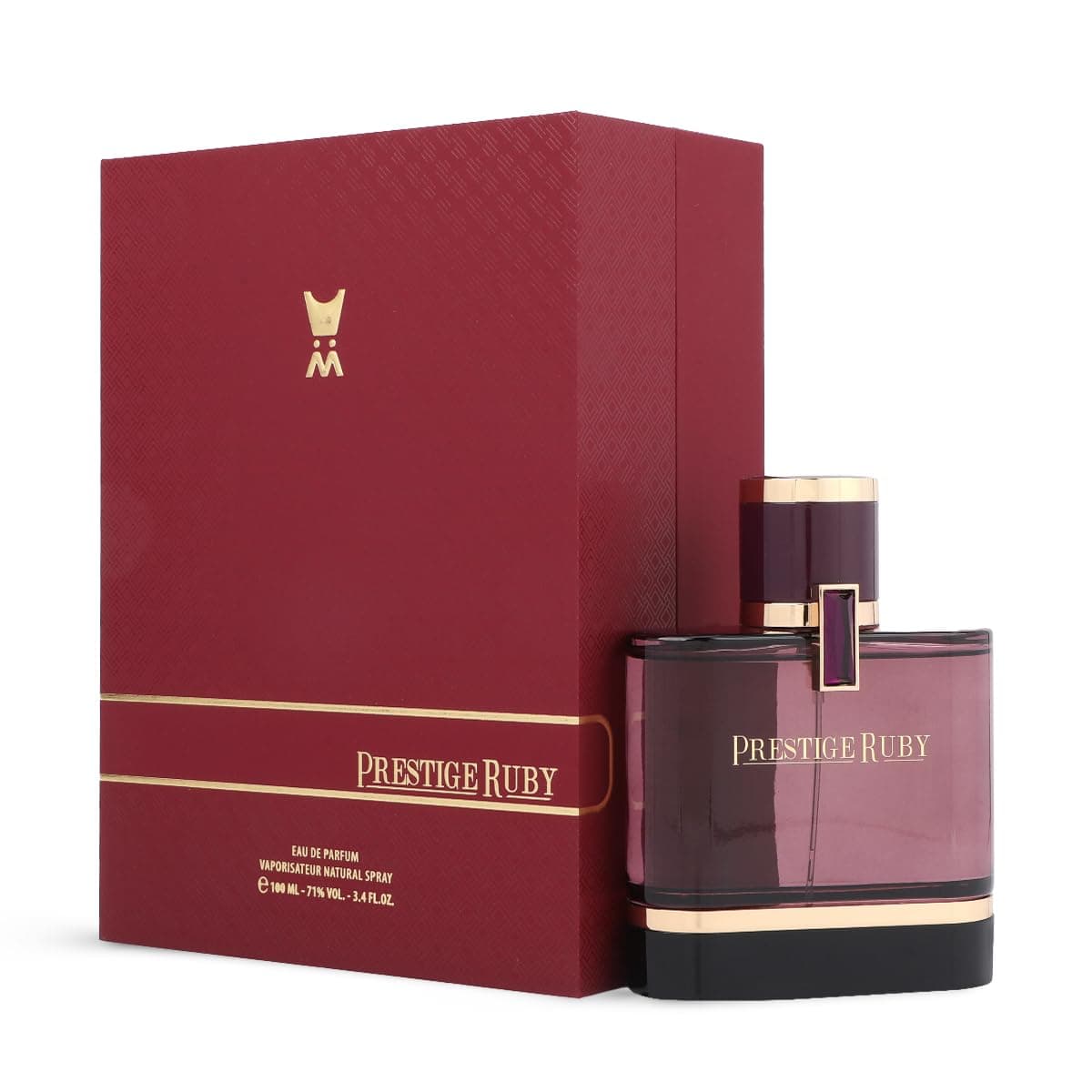 Prestige Ruby Eau De Parfum - A unique, harmonious blend of amber and fresh - 100 ml