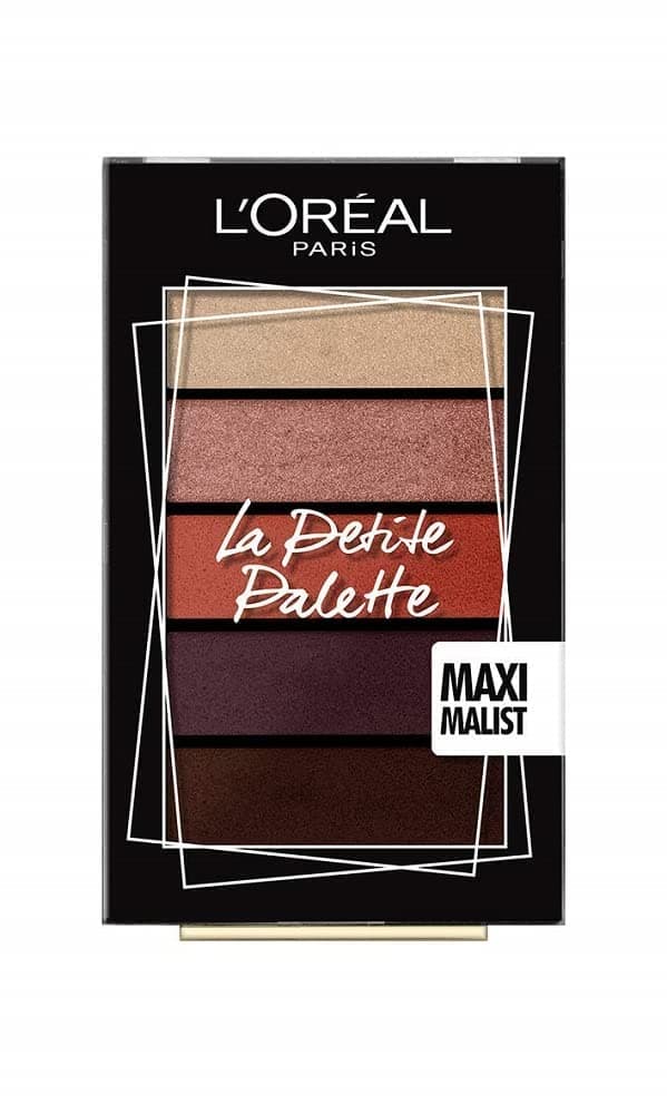 La Petite Mini Eyeshadow Palette with Five Curated High-Pigment Shades in a Super-Soft Ultra-Creamy Texture for Customised Looks That Last All Day Long, 01 Maximist