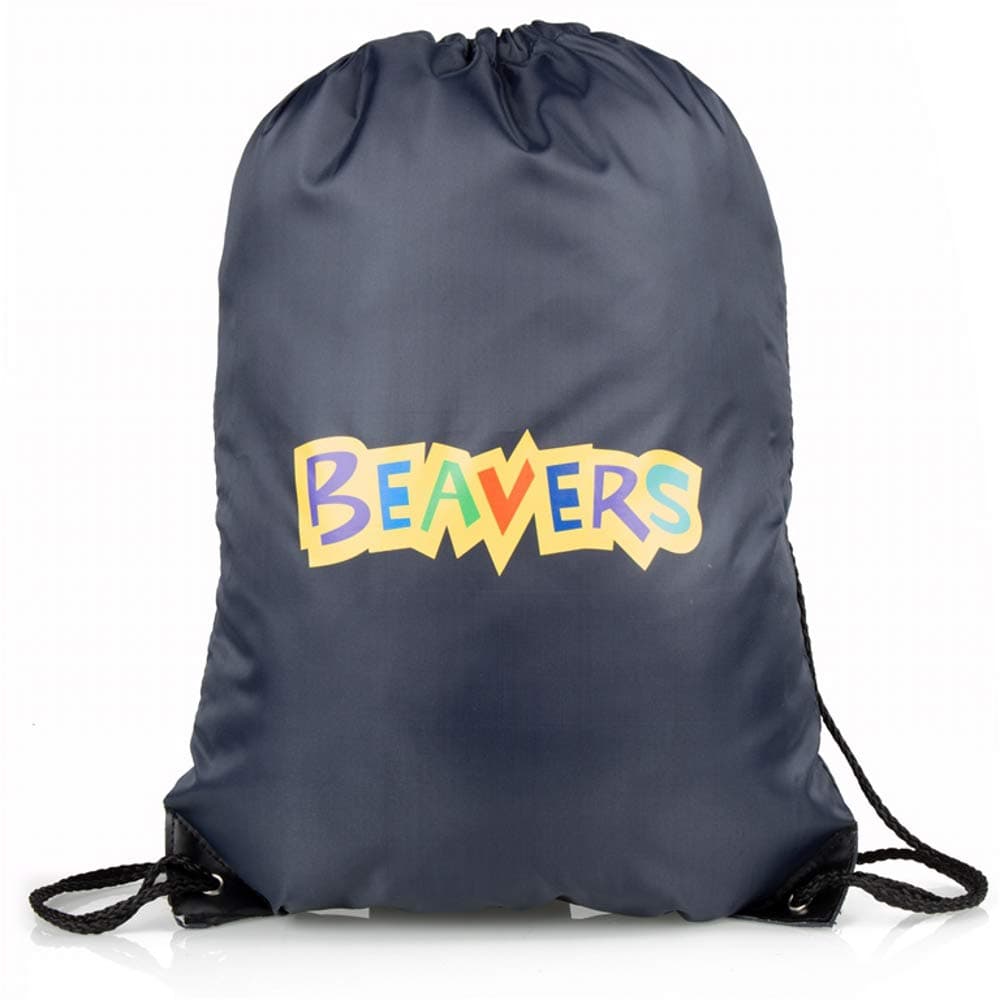 Beavers Drawstring Tote Bag New 2015 Design