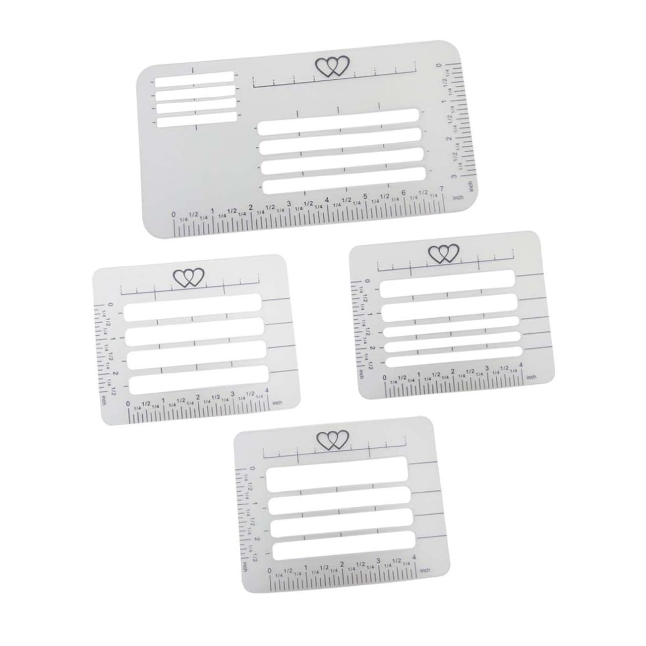 4pcs 4 Lettermate Addressing Guide Curb Address Stencil Envelope Stencil Envelope Addressing Guide Scrapbooking Template Alphabet Stencil Template for Letter Lettering Staple