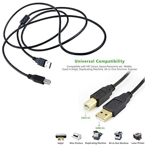 Accessory USA 6ft USB 2.0 PC Data Cable Cord for Avision AVA5