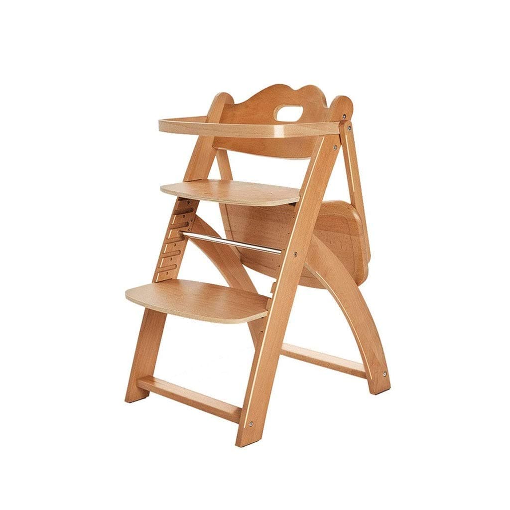 RMXMY Baby Dining Chair Solid Wood Portable Home Multi-function Folding Multifunctional Baby Dining Table And Chairs Children Eating Seats