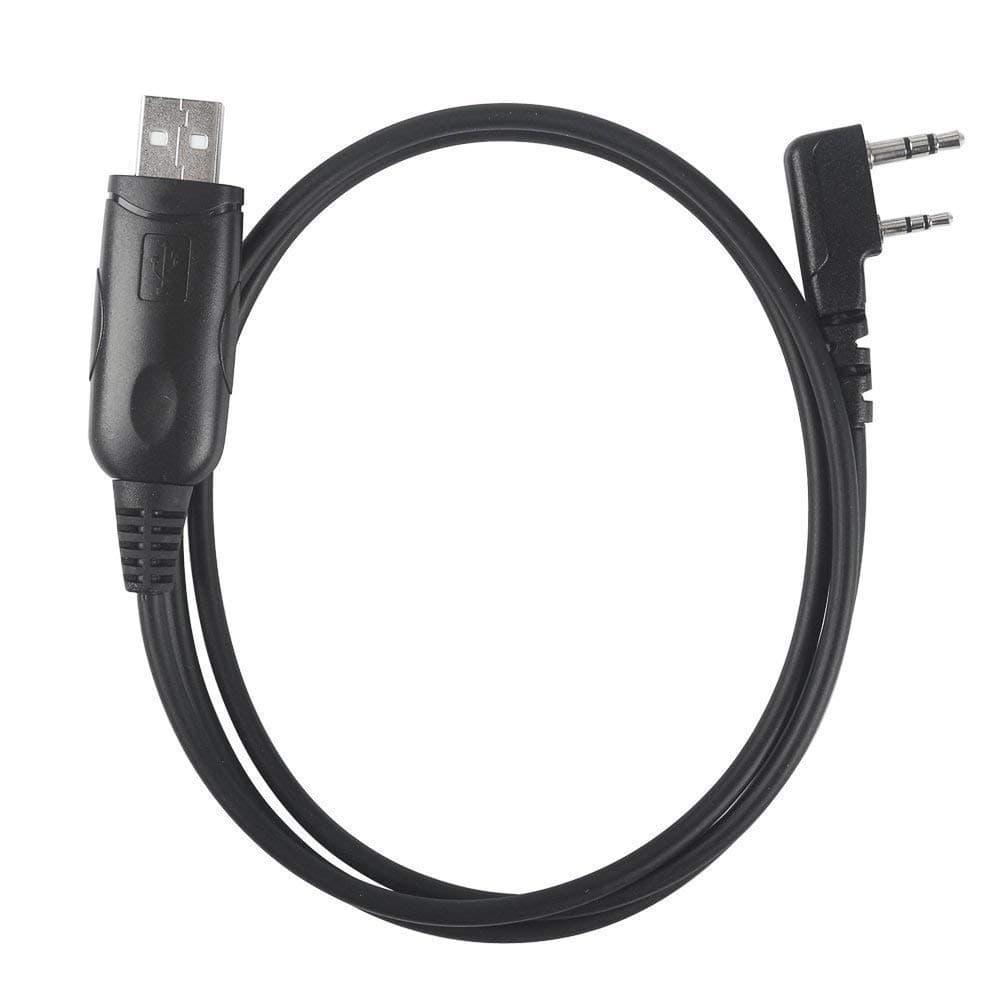 Radioddity RD-201 Programming Cable Compatible with BaoFeng UV-5R BF888S BF-F8HP UV-5RX3 Radioddity GM-30 Kenwood TYT Two Way Radio, Support Win10 Win7