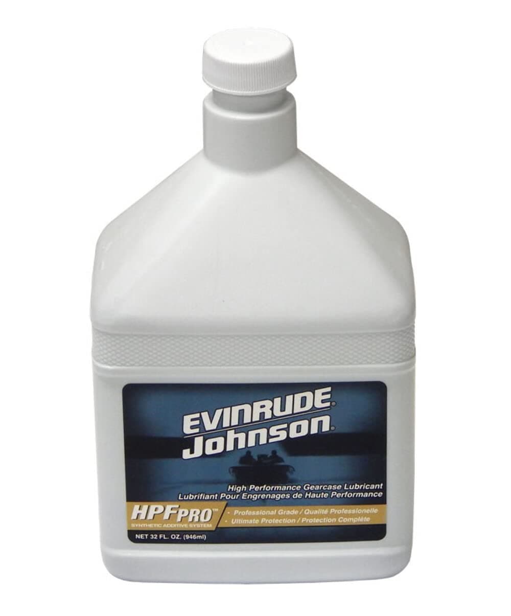 OMC Johnson Evinrude E-Tec HPF Pro Gearcase Lube 32oz. for Outboards & Sterndrives OEM