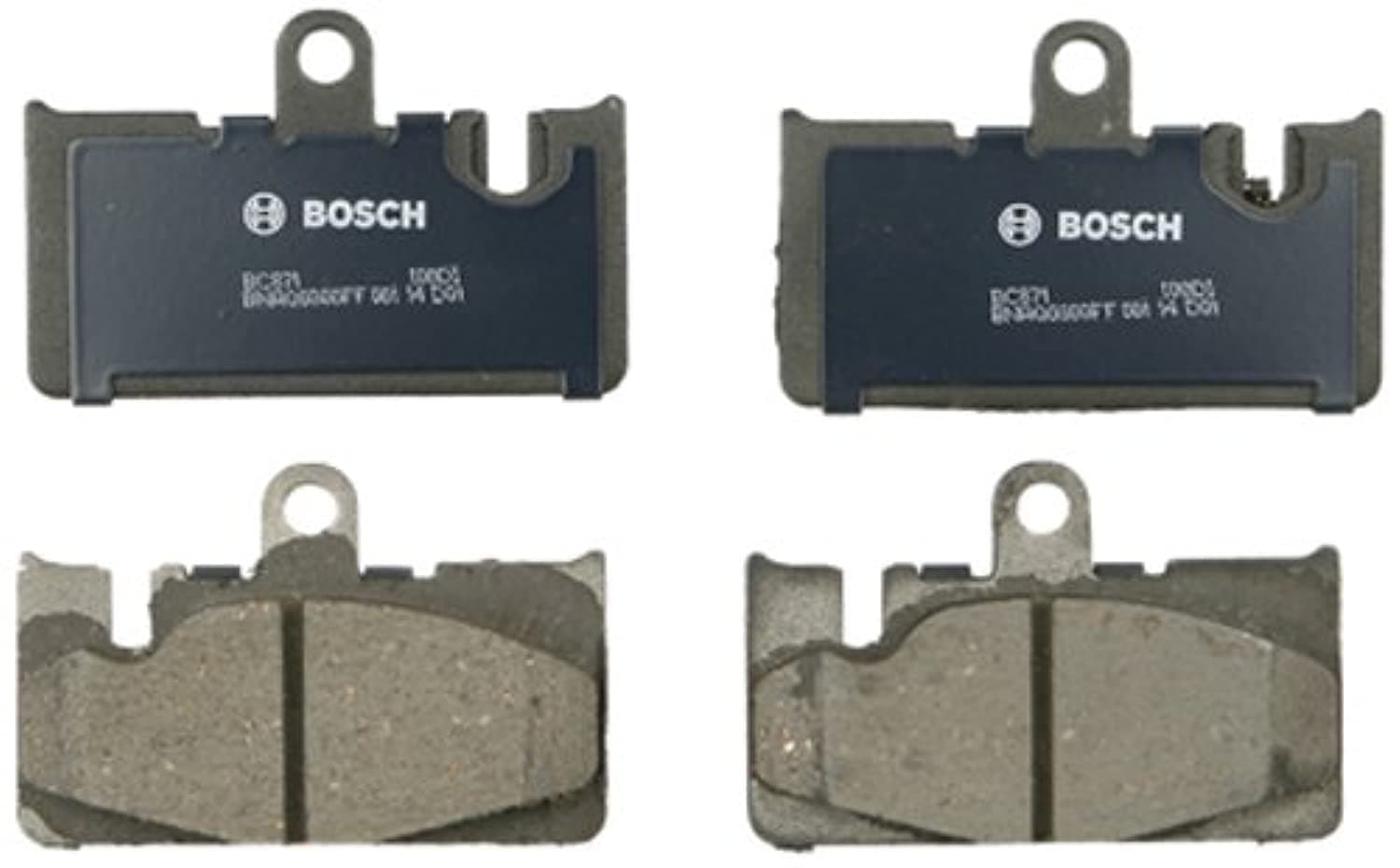 BC871 QuietCast Premium Ceramic Disc Brake Pad Set - Compatible with Select Lexus LS430; REAR