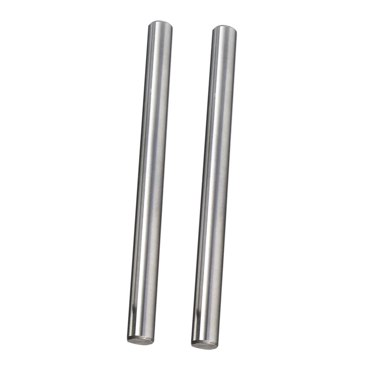 iplusmile 2pcs Printer Optical Axis Linear Shafting Threaded Linear Motion Shafts Linear Motion Bushing Shafts Linear Motion Rod Linear Motion Guides Printers Optical Axis Linear Axis Steel