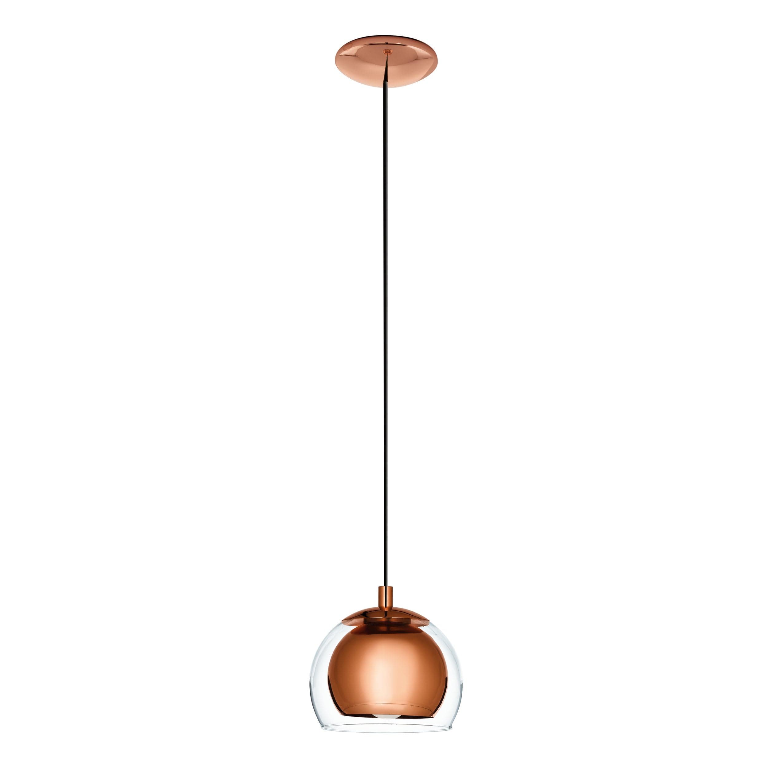 Pendant Light, silver, 40 W, Copper