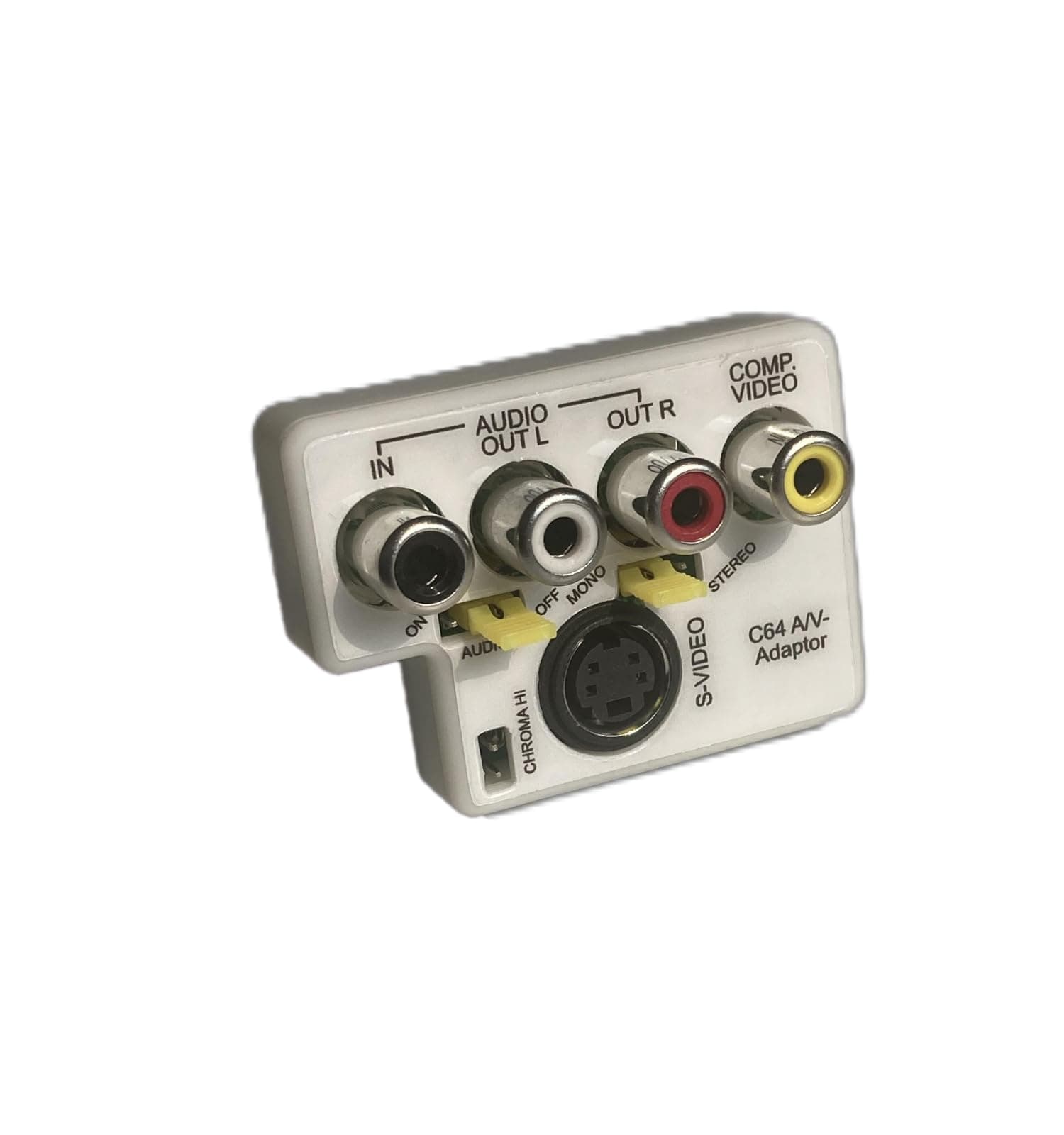 Commodore 64/128 AV Adaptor - S-Video Composite & 2ch Audio L/R