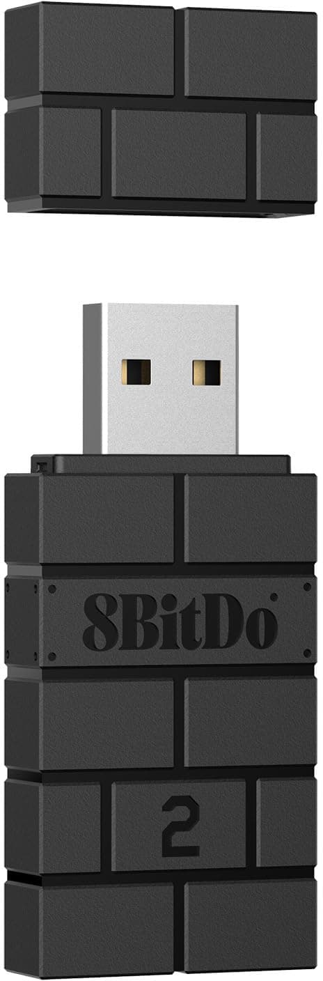 Wireless USB Adapter 2 for Switch, Switch OLED, Windows PC, Mac and Raspberry Pi, for PS5, PS4, Switch Pro Controller and More (Nintendo Switch//)