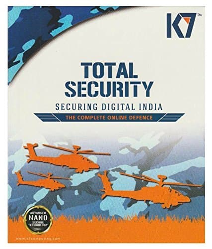 K7 Total Security - 5 PCs, 1 Year (CD)