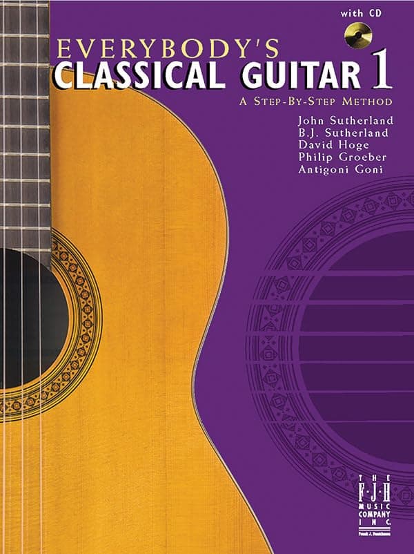 Everybody's Classical Guitar 1 a Step by Step Method Paperback – 1 December 2022
