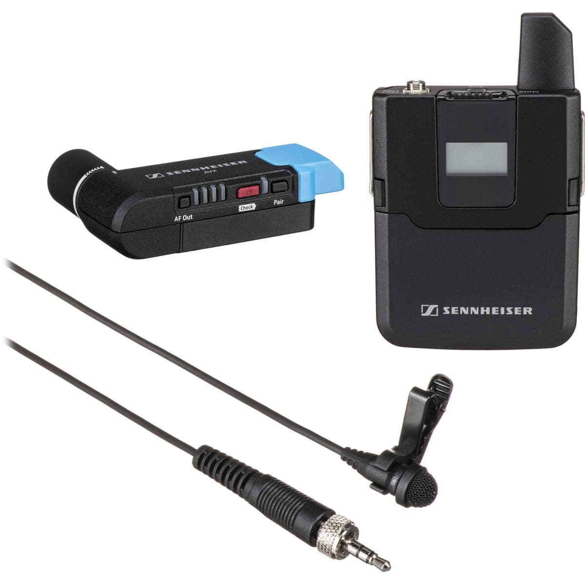 AVX Digital Wireless Microphone System - ME2 Lavalier Set,Black