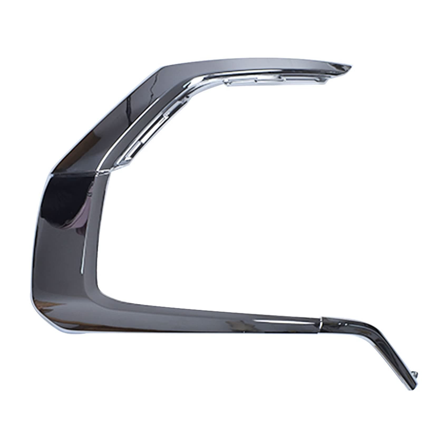 labwork RH front Bumper Upper chrome Trim molding Strip Replacement for Mitsubishi Outlander 2016-2019 MI1047103SET 6407A144 6407A146 6407A142