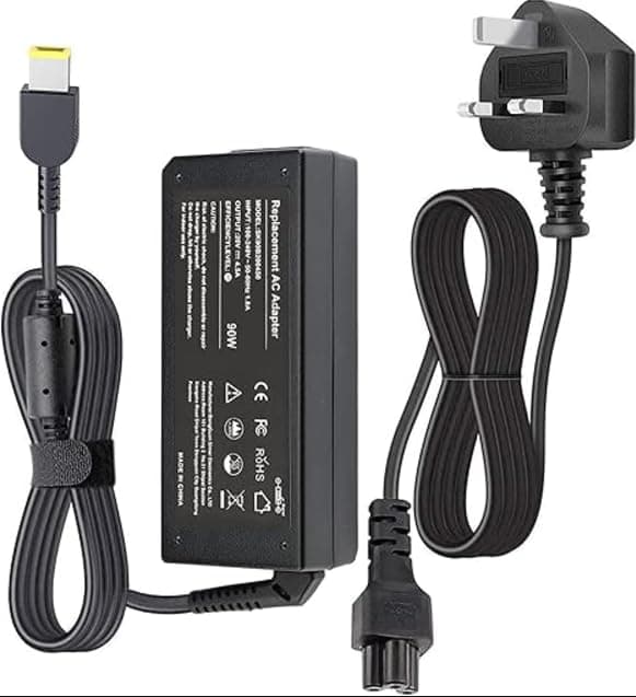 Replacement 20V 4.5A 90W USB-Type AC Adapter Charger for Lenovo Thinkpad T440, T440S, T460, T460S, T470, T470S, E470, X240, X250, X260, X270, T560, T550, E560, E540, L560, L540, E450 Series