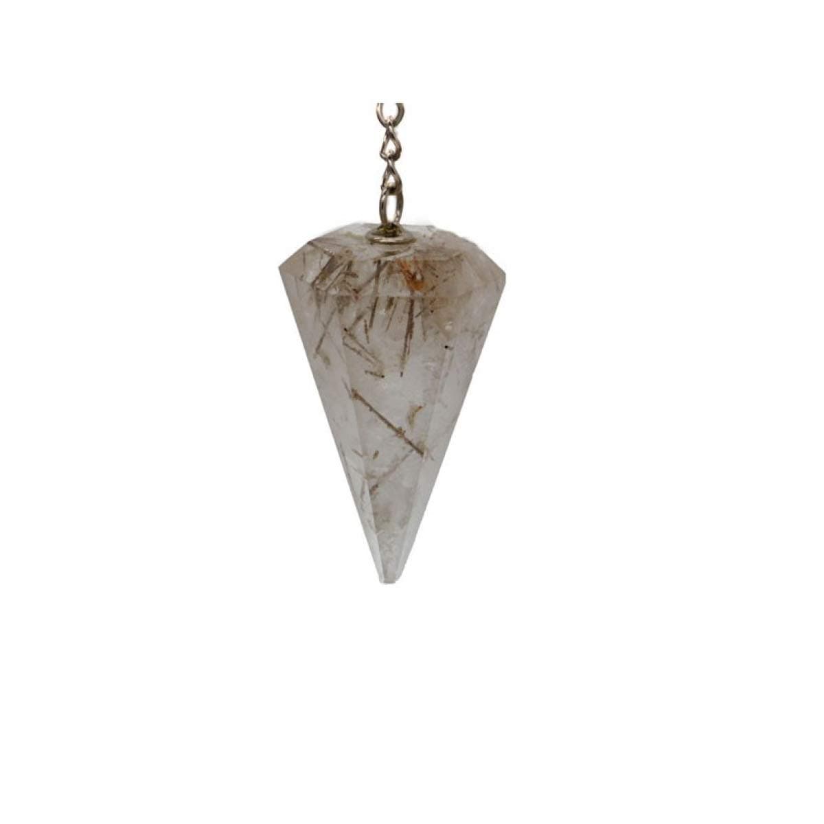 Pendulum Quartz Rutilated Citrine A Quality