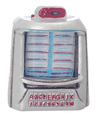 Dollhouse Miniature 1950's Table Jukebox