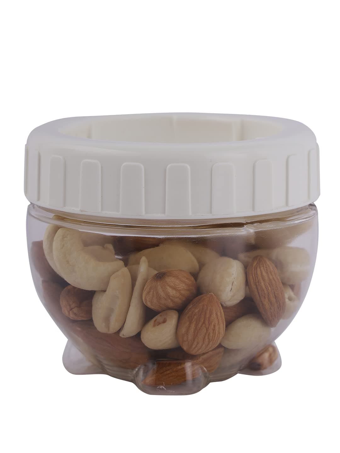 InterLock Lock Round Container 150 ml Diameter 77 mm Plastic Transparent, 7.7 x 7.7 x 6.5 cm