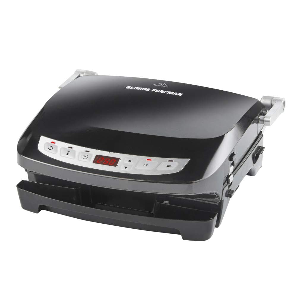 George Foreman Evolve 6 Portion Precision Grill with Deep Pan