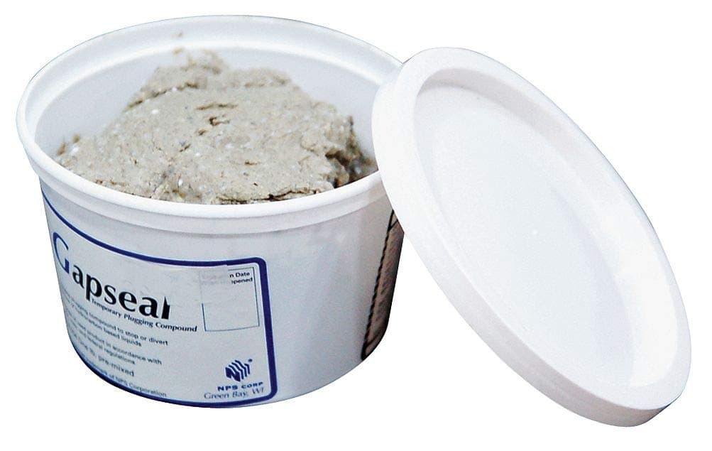 Spill Control Plugging Compound, 1 lb, Cup