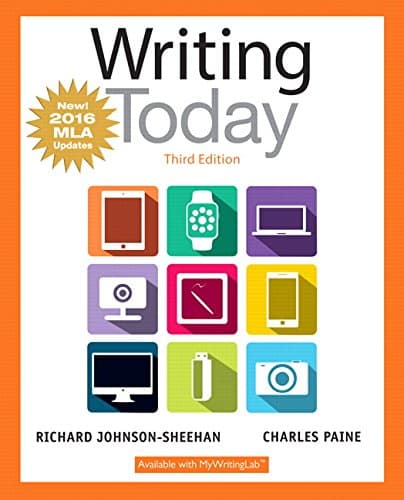 Writing Today, MLA Update Edition (3rd Edition)