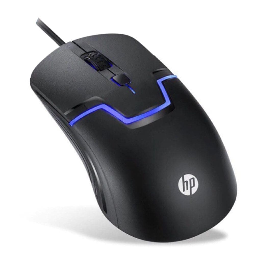 HP Gaming Optical Mouse 1600 DPI Black Wired Entry Level M100