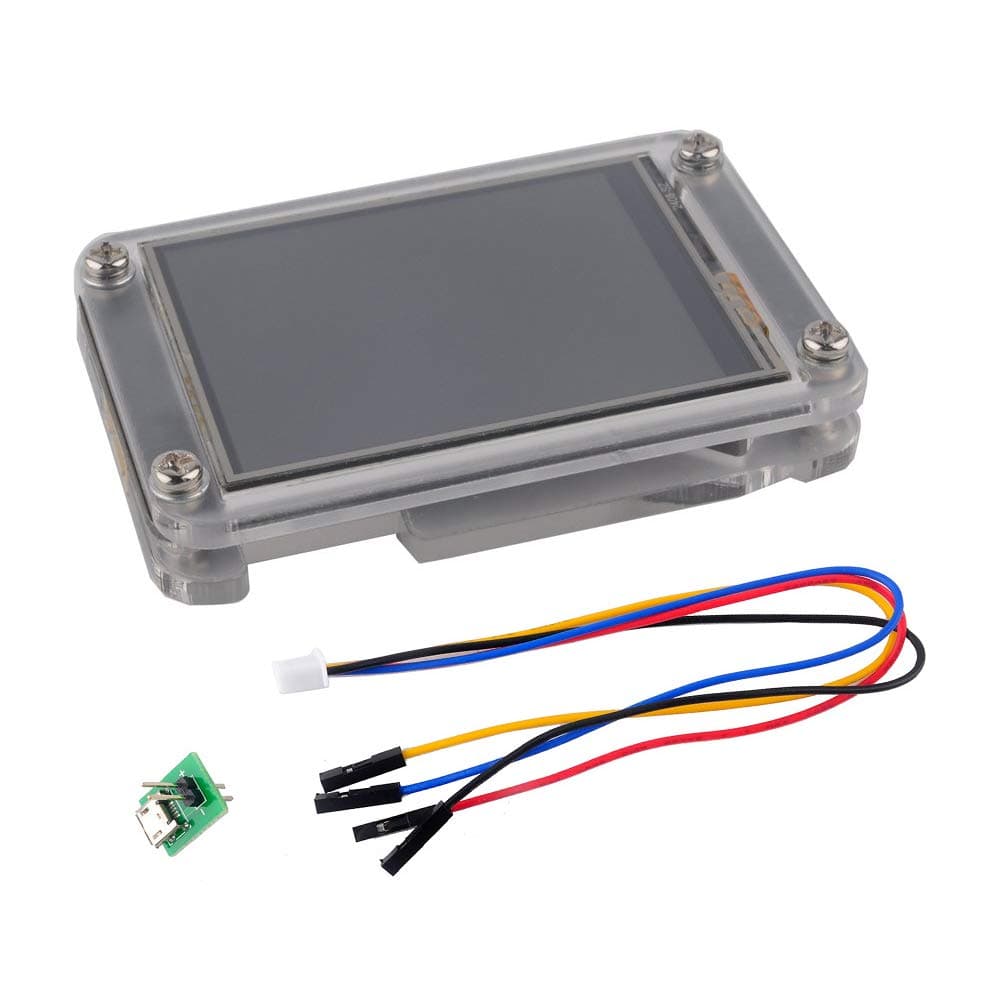 Nextion Enhanced 3.5'' HMI Resistive Touch Screen UART LCD Display Module NX4832K035 480x320 with Acrylic Case for Arduino Raspberry Pi DIYmalls