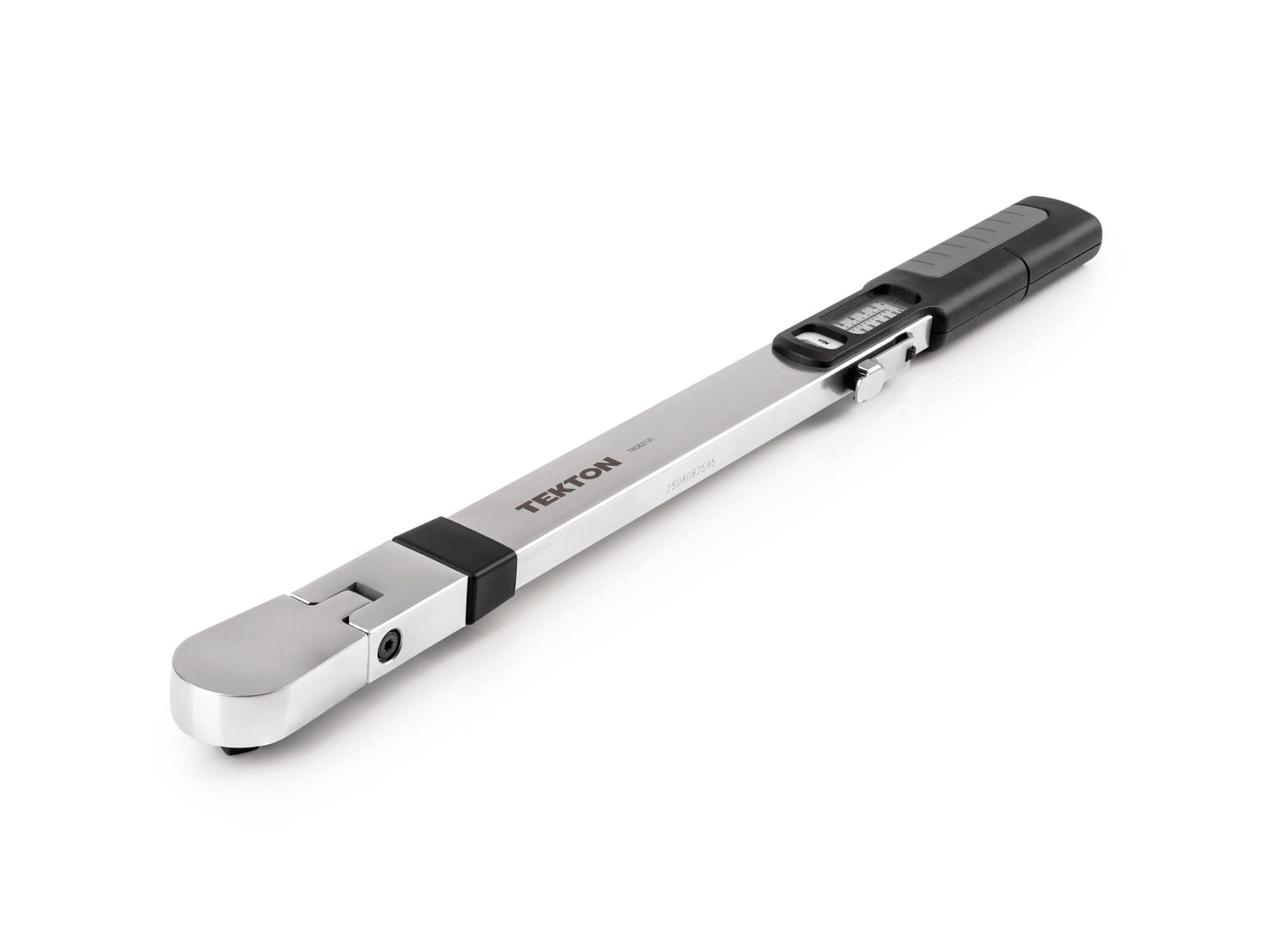 TEKTON 3/8 Inch Drive 72-Tooth Split Beam Torque Wrench (26-130 Nm) | TRQ62131