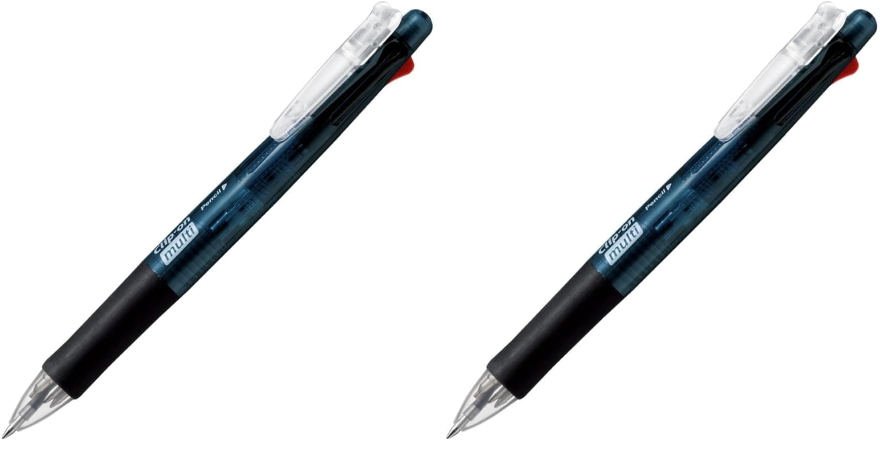 Zebra Multifunction Pen 4 Colors + Sharp Clip-on Multi Black B4SA1-BK 5.85" x 0.5" (2)