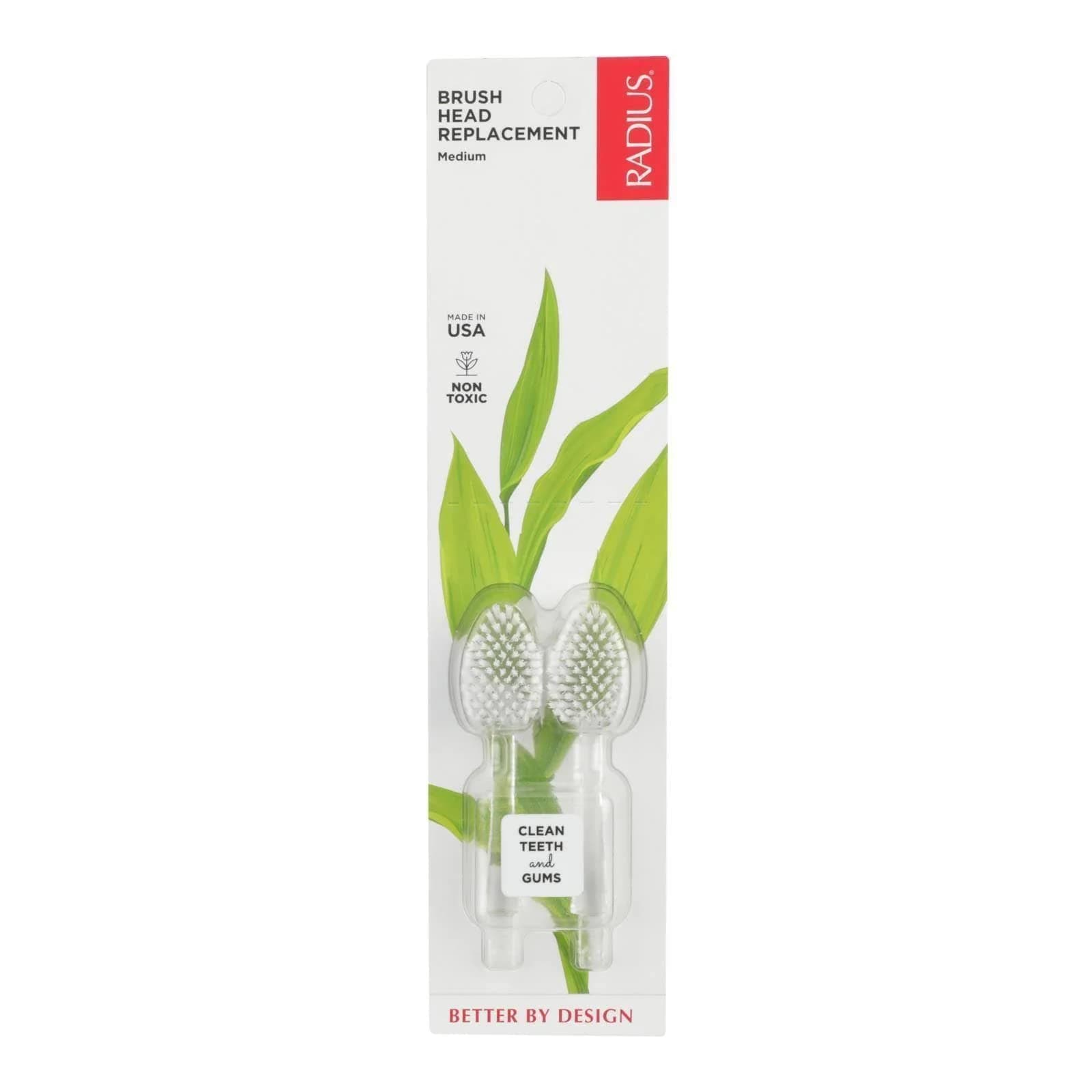 Replacement Heads 2-pack, Medium (3 Units)