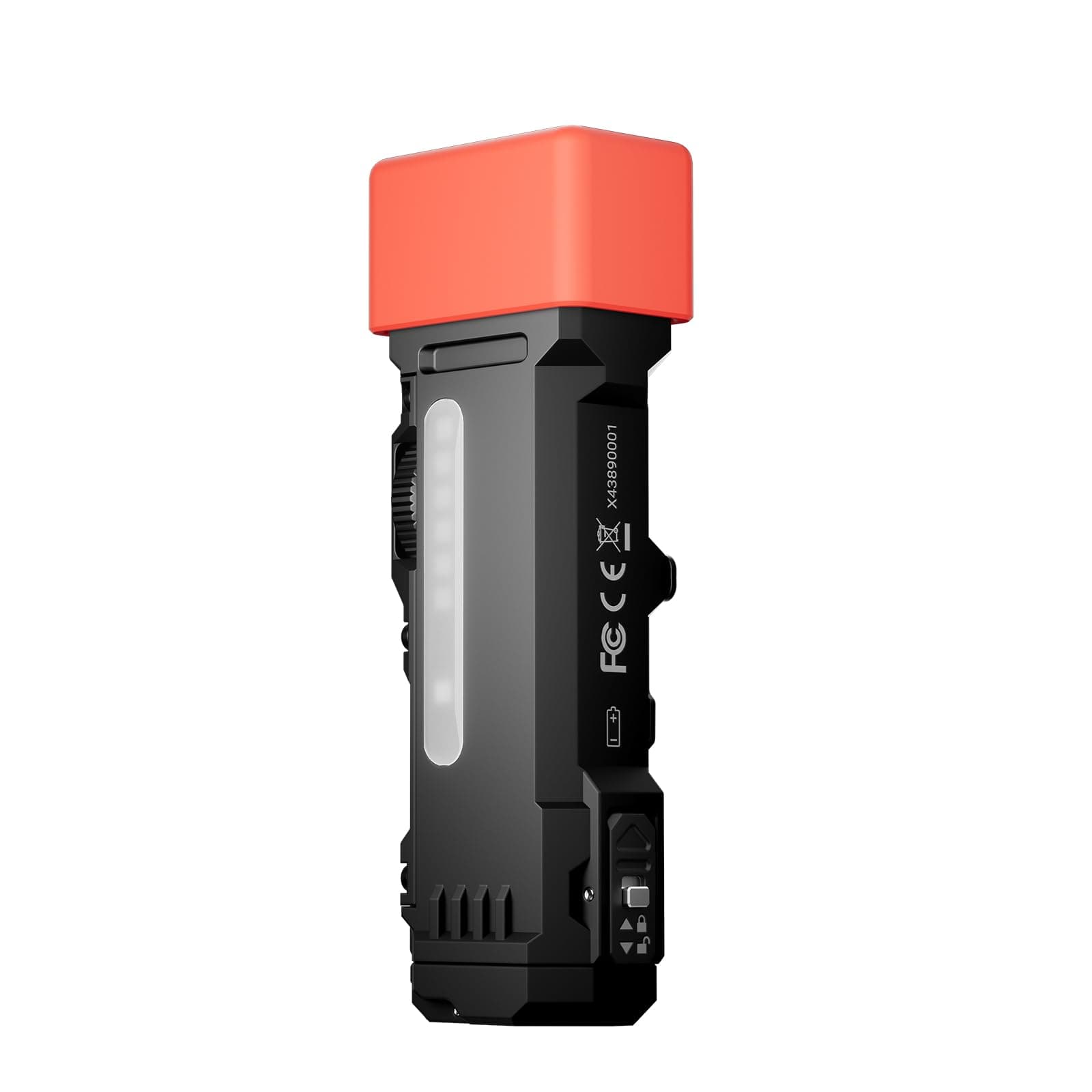 WUBEN AC3 Flashlight Diffuser Durable, Lamp Caps for X2Pro/X4 Flashlight, for Camping, Emergencies and Outdoor (Red)