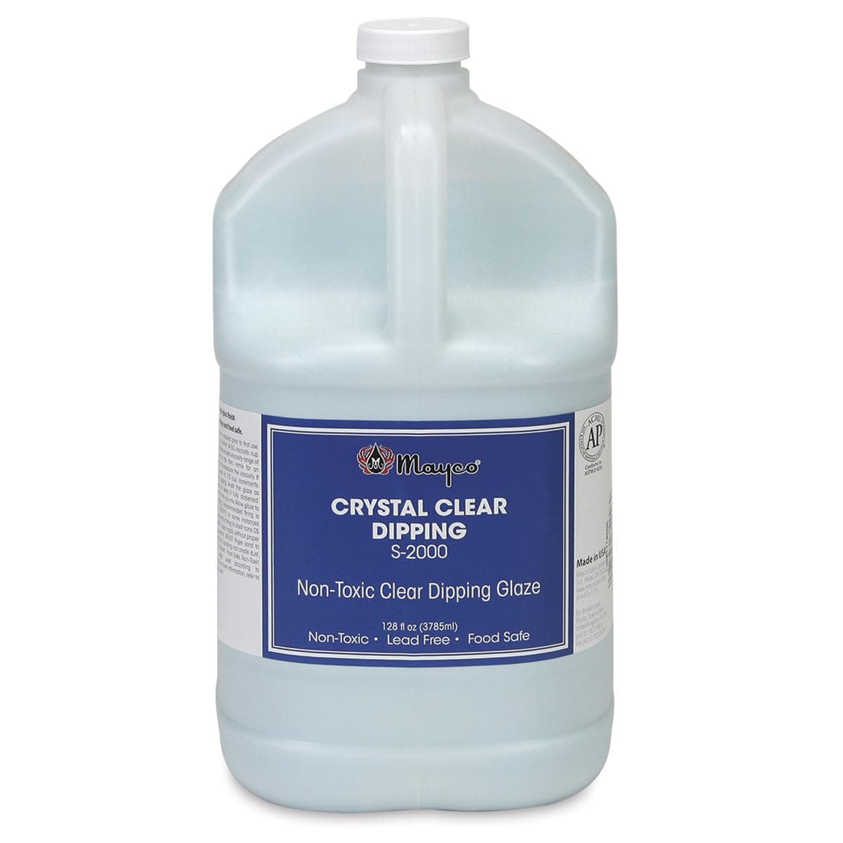 Mayco Crystal Clear Dipping Glaze, Gallon