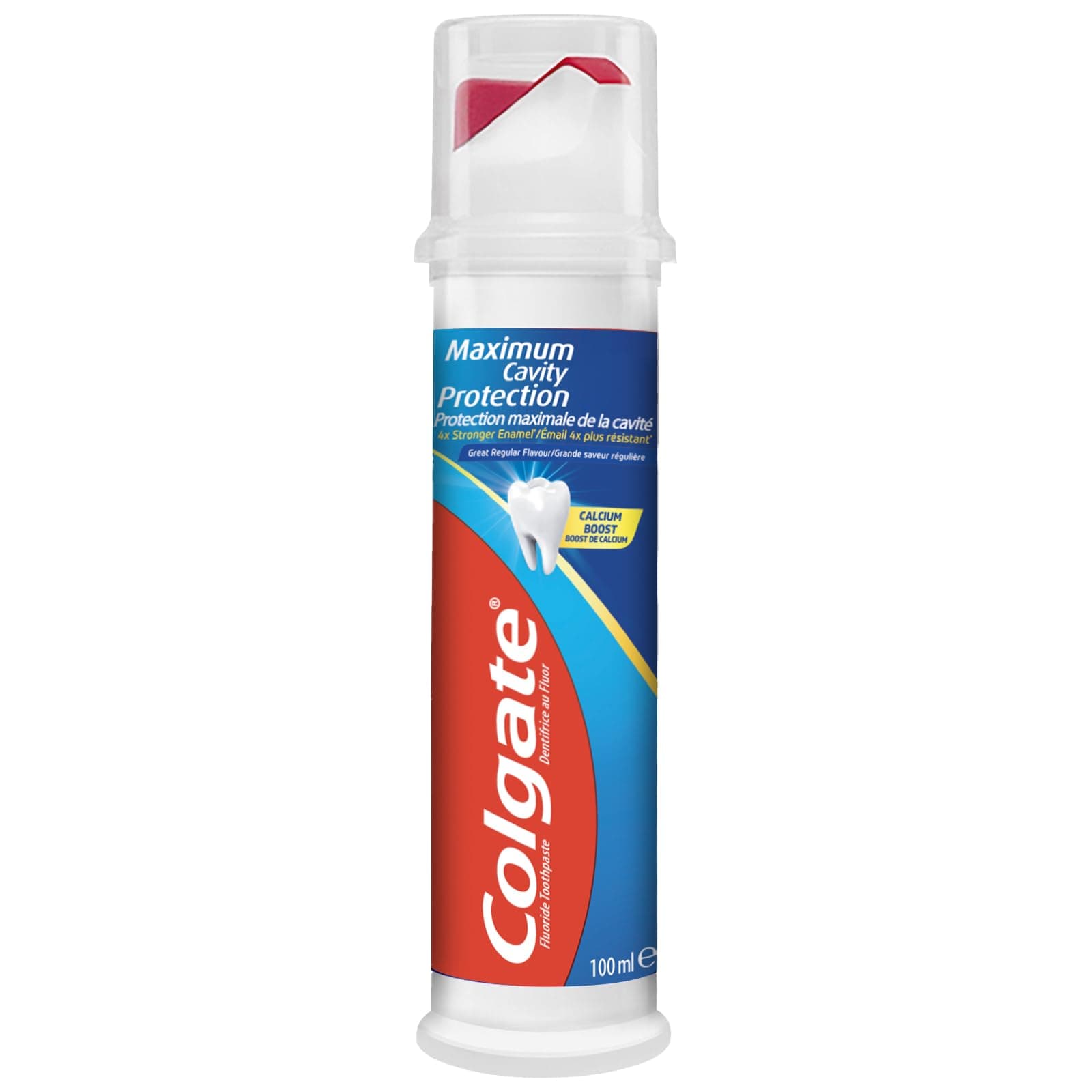 Colgate Maximum Cavity Protection Toothpaste with Pump Dispenser 100ml