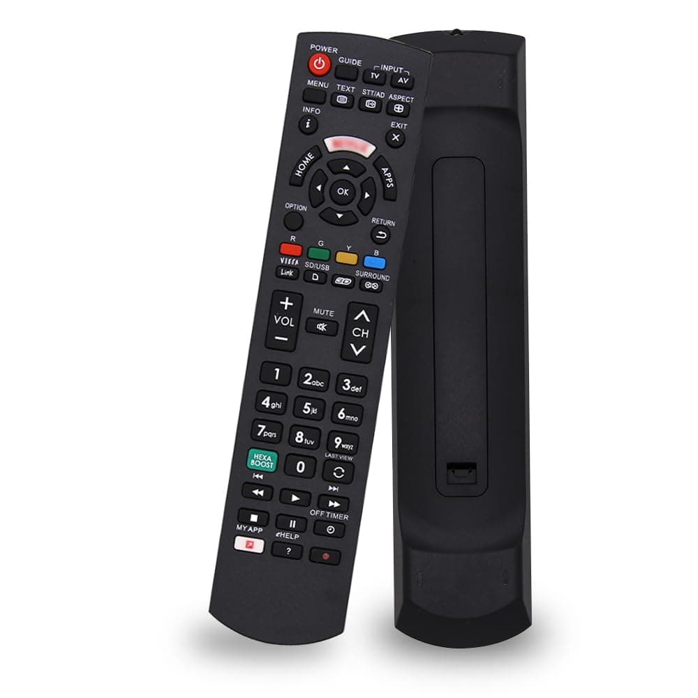 Universal Remote Control for Remote Control Panasonic TV for Panasonic Viera HDTV LCD LED Smart TV with My App / Viera Link