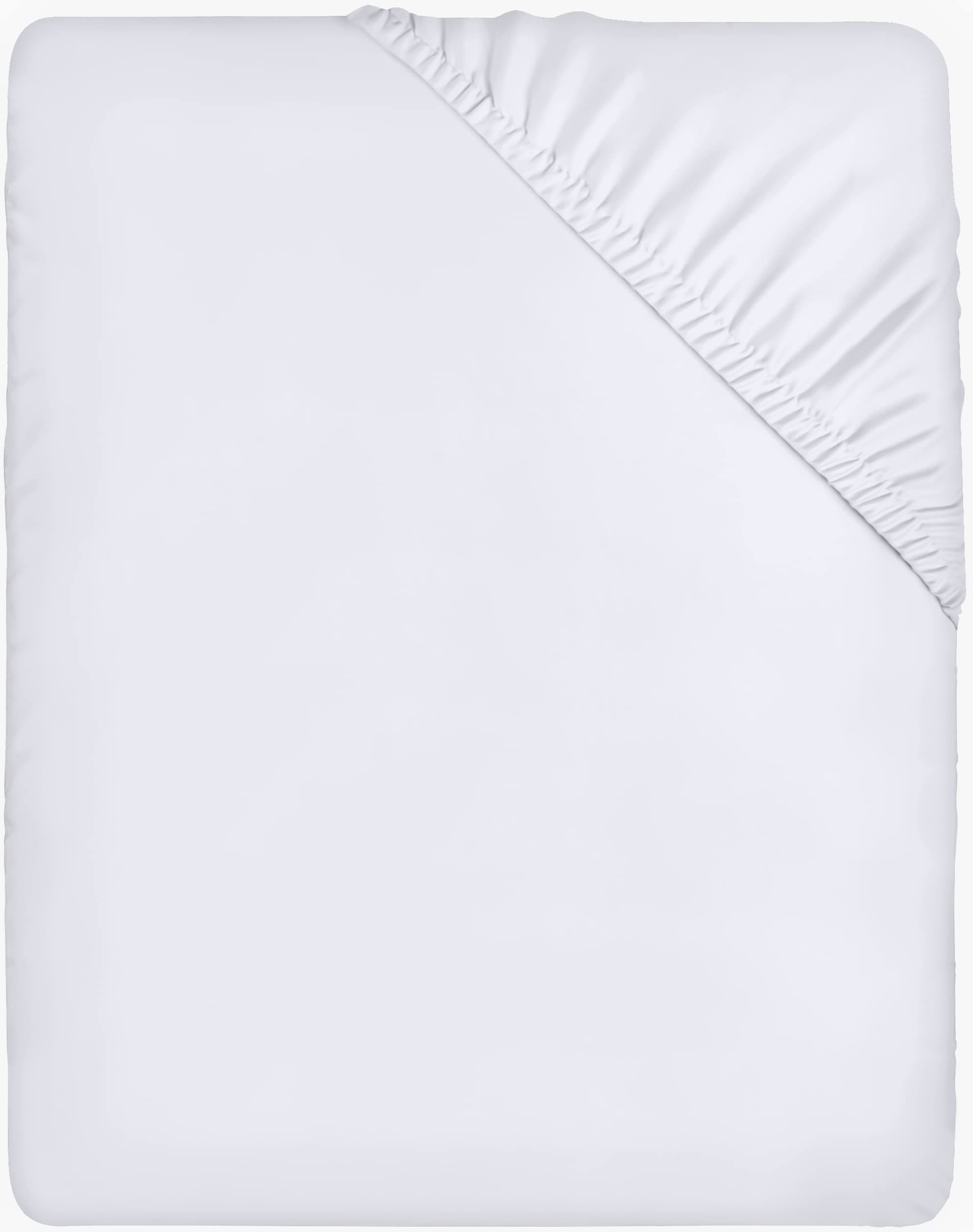 Utopia Bedding Fitted Sheet Double, White - Deep Pocket 14 inch (35 cm) - Easy Care - Soft Brushed Microfibre Fabric - Shrinkage and Fade Resistant - Bottom Sheet