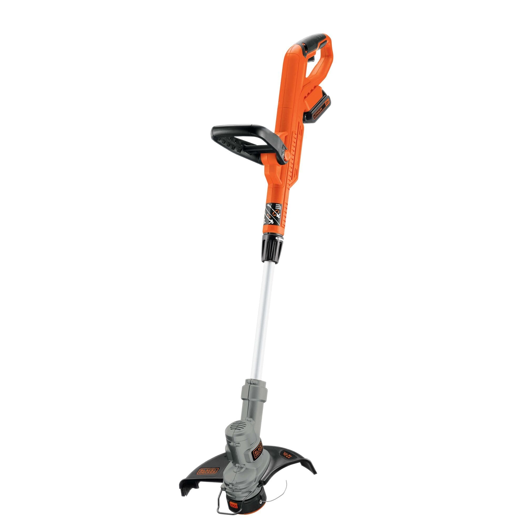 20V MAX String Trimmer and Edger 2 in 1, Cordless Weed Wacker with Auto Spool Feed, Battery and Charger Included, 12 Inch Steel Deck, Reduced Vibration (LST300)