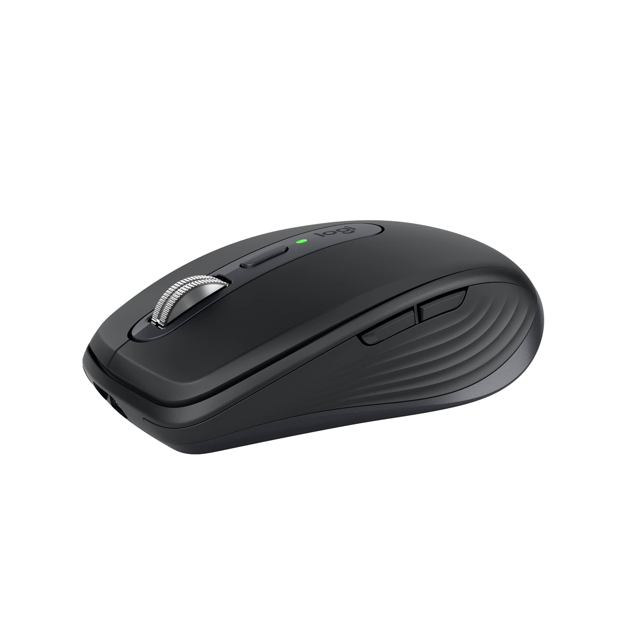 MX Anywhere 3S Compact Wireless Mouse, Fast Scrolling, 8K DPI Any-Surface Tracking, Quiet Clicks, Programmable Buttons, USB C, Bluetooth, Windows PC, Linux, Chrome, Mac - Graphite