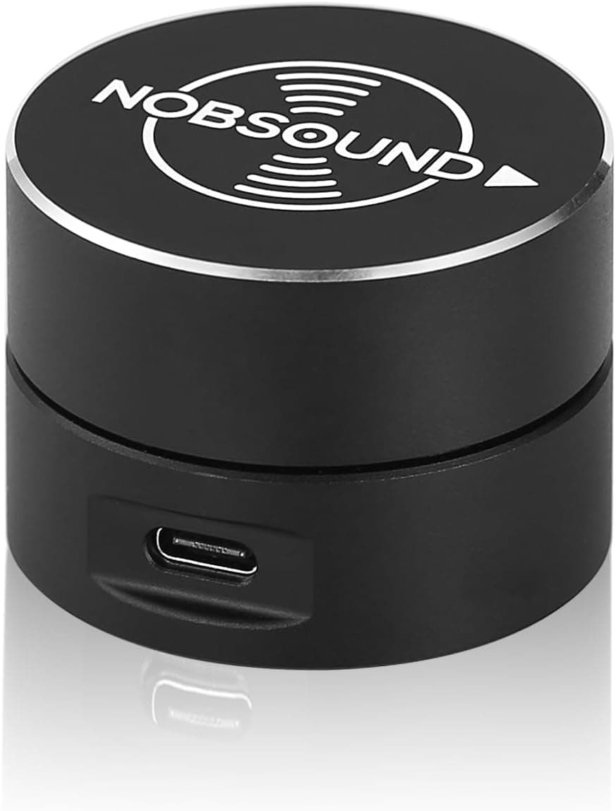 Nobsound DV-01 - USB Volume Control for PC with Windows, Mac, Android, iOS - Mini Format, Mute Switch, Breathing Light