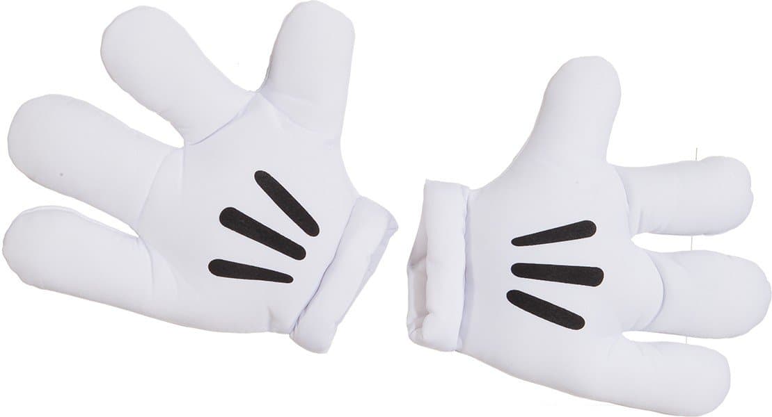 NEW Jumbo Mouse gloves, white