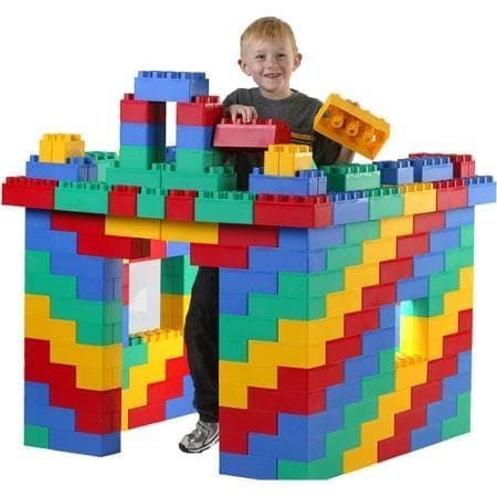 Jumbo Blocks Standard Building Set, 96-Piece