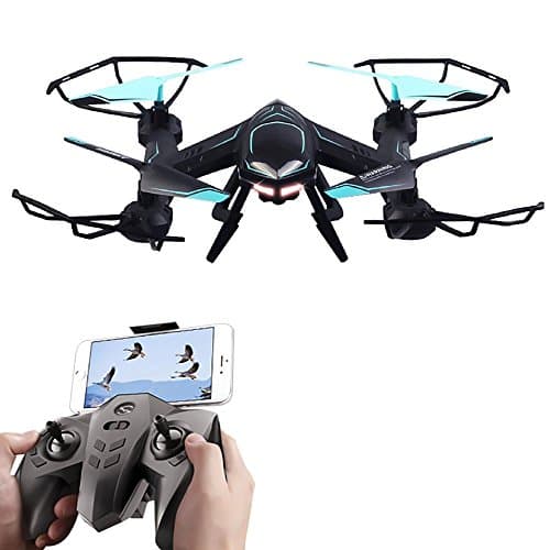 Rabing RC Quadcopter Flight Path FPV VR WiFi RC Drone 2.4GHz 6-Axis Gyro Remote Control Drone HD 2MP Camera Drone